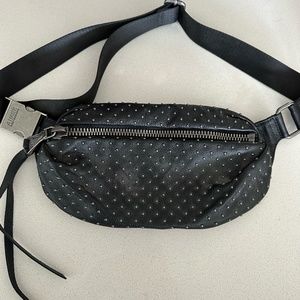MILAN BUM BAG Studded Belt Bag Aimee Kestenberg - Black